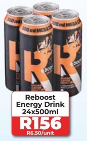 1UP Reboost Energy Drink 24x500ml offer