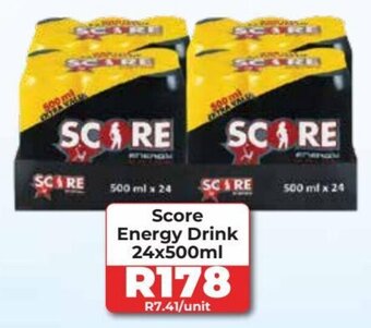 1UP Score Energy Drink 24x500ml offer
