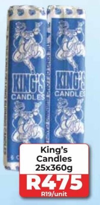 1UP King's Candles 25x360g offer