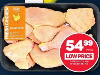 Pick n Pay PnP Fresh Chicken Braaipack 8s/16s offer