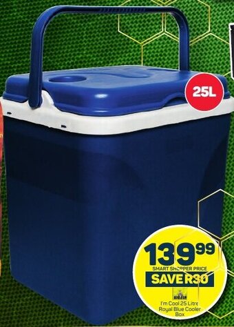 I'm Cool 25 Litre Royal Blue Cooler Box