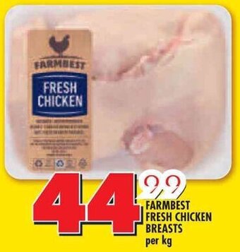 Shoprite FARMBEST FRESH CHICKEN BREASTS per kg offer
