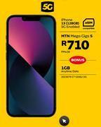 MTN Apple iphone 13 (128gb) 5g enbled-mtn mega gigs xs offer