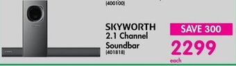 Makro SKYWORTH 2.1 SKYWORTH 2.1 Channel Soundbar offer