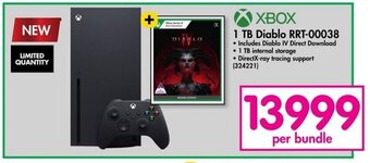Makro XBOX 1 TB Diablo RRT-00038 offer