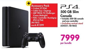 Makro PS4 500 GB Slim Console offer