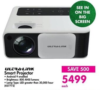 Makro ULTRA-LINK Smart Projector offer
