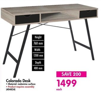 Makro Colorado Desk offer