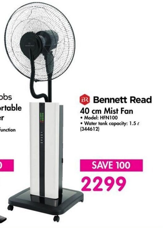 Read 40 cm Mist Fan offer at Makro
