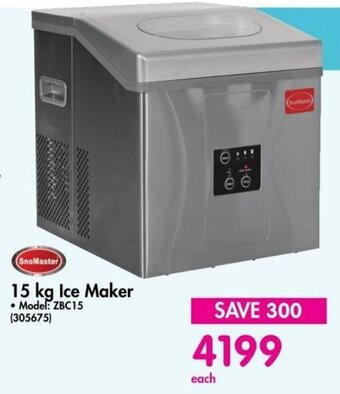 Makro SnoMaster 15 kg Ice Maker offer