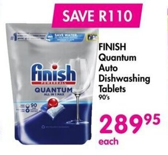 Makro FINISH Quantum Auto Dishwashing Tablets offer