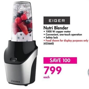 Makro EIGER Nutri Blender offer