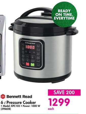 Makro Bennett Read 6 L Pressure Cooker offer