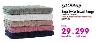 Makro GLODINA Zero Twist Towel Range offer