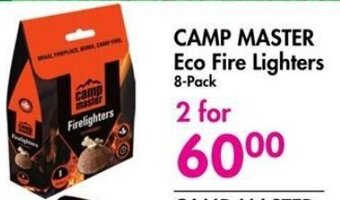 Makro CAMP MASTER Eco Fire Lighters 8-Pack offer