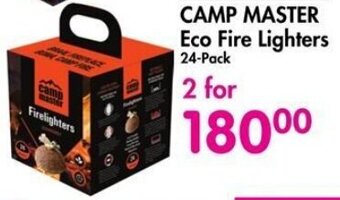 Makro CAMP MASTER Eco Fire Lighters 24-Pack offer