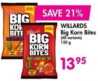 Makro WILLARDS Big Korn Bites offer