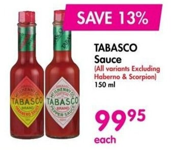 Makro TABASCO Sauce offer
