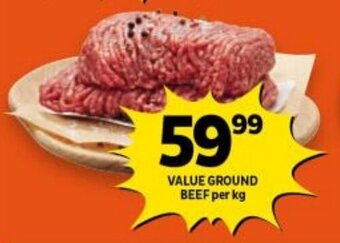 Shoprite VALUE GROUND BEEF per kg offer