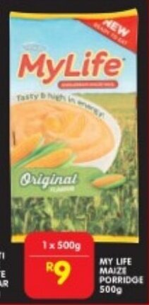 MY LIFE MAIZE PORRIDGE 500g
