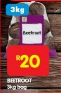 Shoprite BEETROOT 3kg bag offer
