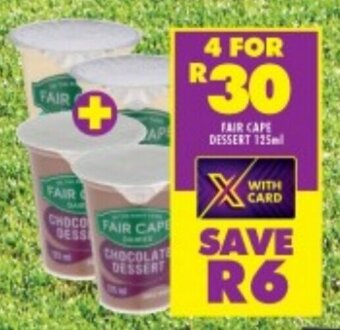 Shoprite FAIR CAPE DESSERT offer