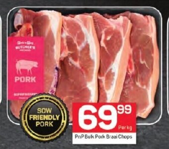 Pick n Pay PnP Bulk Pork Braai Chops offer