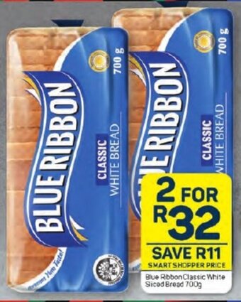 Pick n Pay Blue Ribbon Classic White Sliced Bread 700g offer