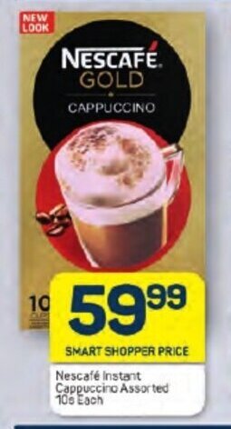 Pick n Pay NESCAFE GOLD Instant Cappuccino Assorted 10g Each offer