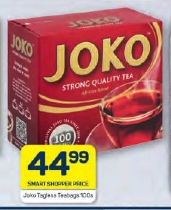 Joko Tagless Teabags 100s