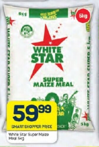Pick n Pay White Star Super Maize Meal 5kg offer