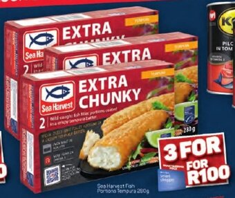 Pick n Pay Sea Harvest Fish Portions Tempura 290g offer