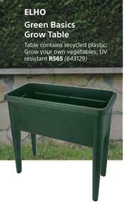 Builders Warehouse Elho Green Basics Grow Table offer