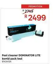 Leroy Merlin Dominator Lite Kombi Pack Teal Pool Cleaner offer