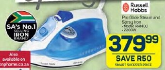 Pick n Pay Pro Glide Steam and Spray Iron offer