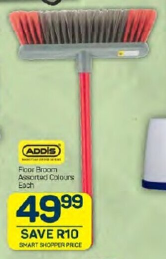 Pick n Pay Floor Broom Assorted Colours Each offer