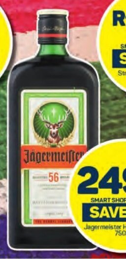 Pick n Pay Jagermeister Herbal Liqueur 750ml offer