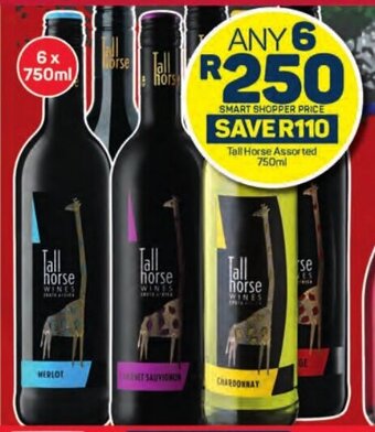 Pick n Pay Tall Horse Assorted 750ml offer