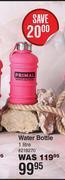 Primal 1ltr water bottle 218270