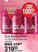 Dis-Chem Primal cla banded pack 3 x 90 softgel capsules 194365-per pack offer