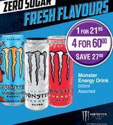 Dis-Chem Monster energy drink assorted-for 1 x 500ml offer