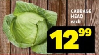 CABBAGE HEAD each