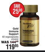 Dis-Chem Dis-chem gold immune support 60 vegecapsules offer