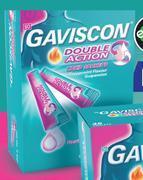 Dis-Chem Gaviscon double action liquid sachets 24 pack offer