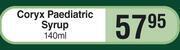 Dis-Chem Coryx paediatric syrup-140ml offer