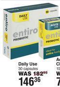 Entiro probiotic daily use 30 capsules