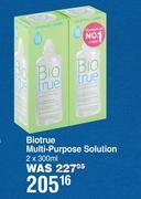 Biotrue multi-purpose solution- 2 x 300ml