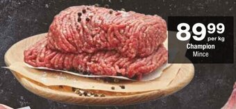 Checkers Champion Mince offer