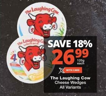 Checkers The Laughing Cow Cheese Wedges All Variants offer