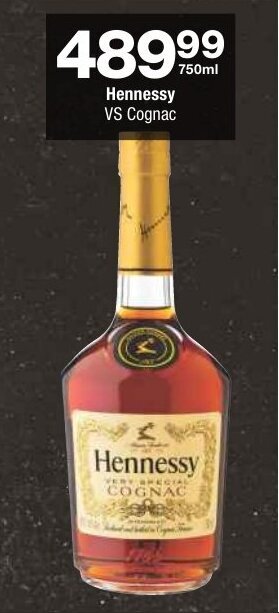 Checkers Hennessy VS Cognac offer